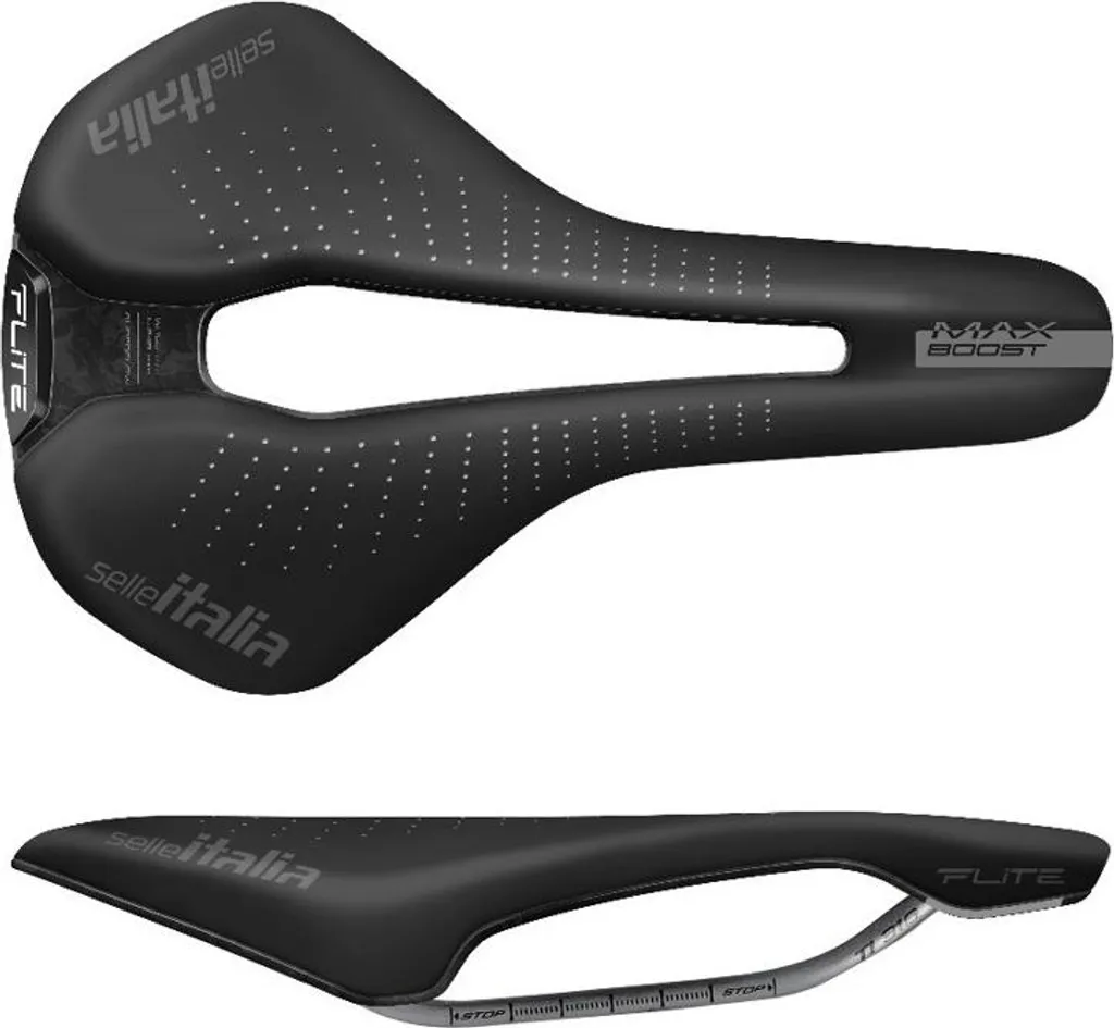 Selle de Vélo Longue Distance Selle Italia MAX FLITE Boost Gel TI 316