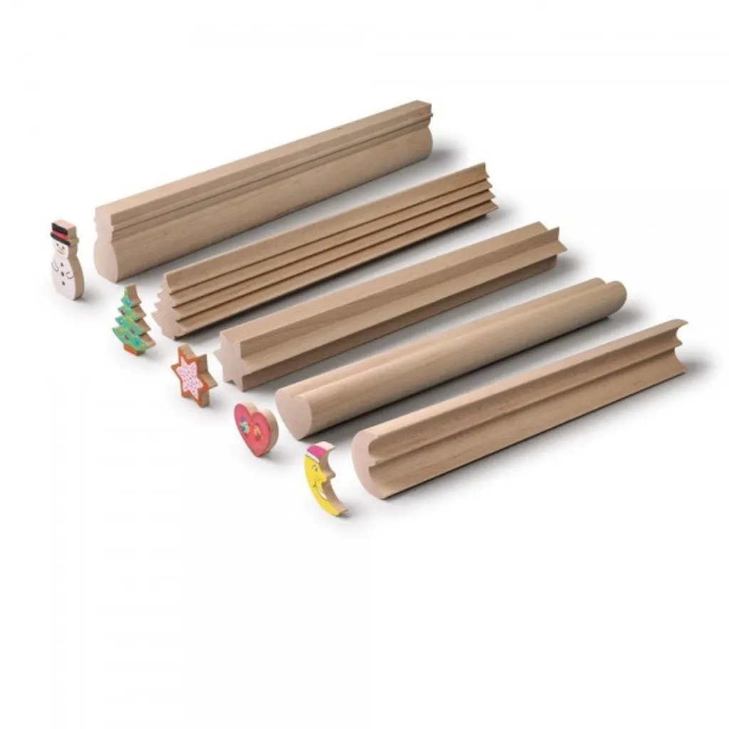 Plinthes de Bricolage Noël Erzi 41265 Accessoires de Finition en Bois