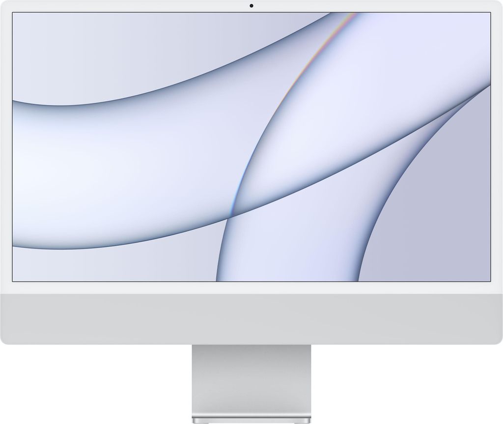 Apple iMac 24 Zoll silber, 2021, Apple M1 8C8G, 8GB, 256GB SSD