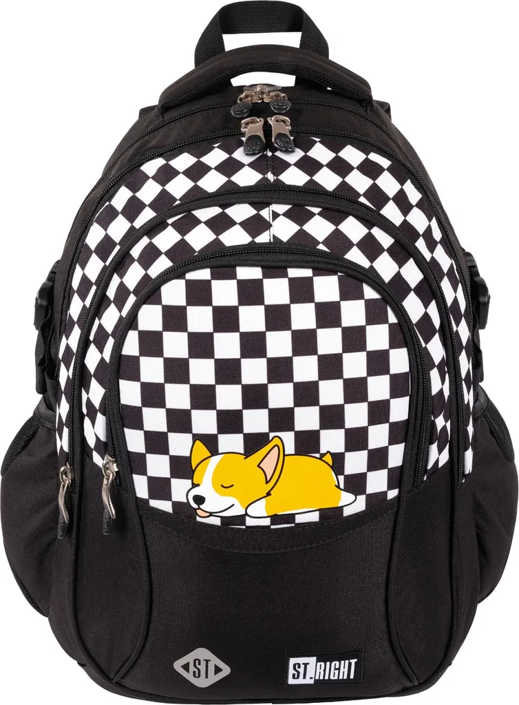 Sac à Dos Peluche Corgi pour Enfant et Adulte - Grand Volume Majewski Rose