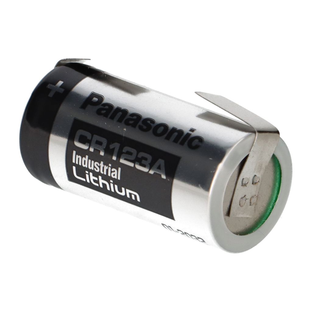 Fotobaterie Panasonic CR123A Lithium 3V 1400mAh U-pájený Obrázek produktu 