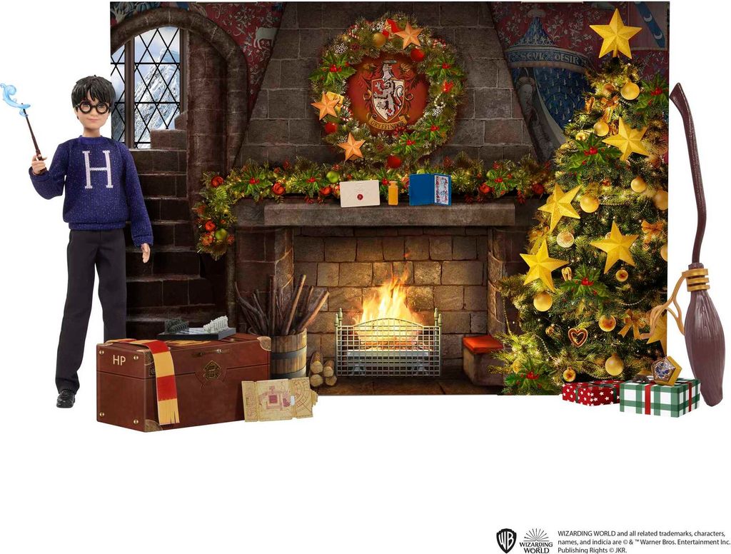 Mattel HP HND80 - Odkryj codzienną magię Świąt z wyjątkowym Zdjęcie produktu 