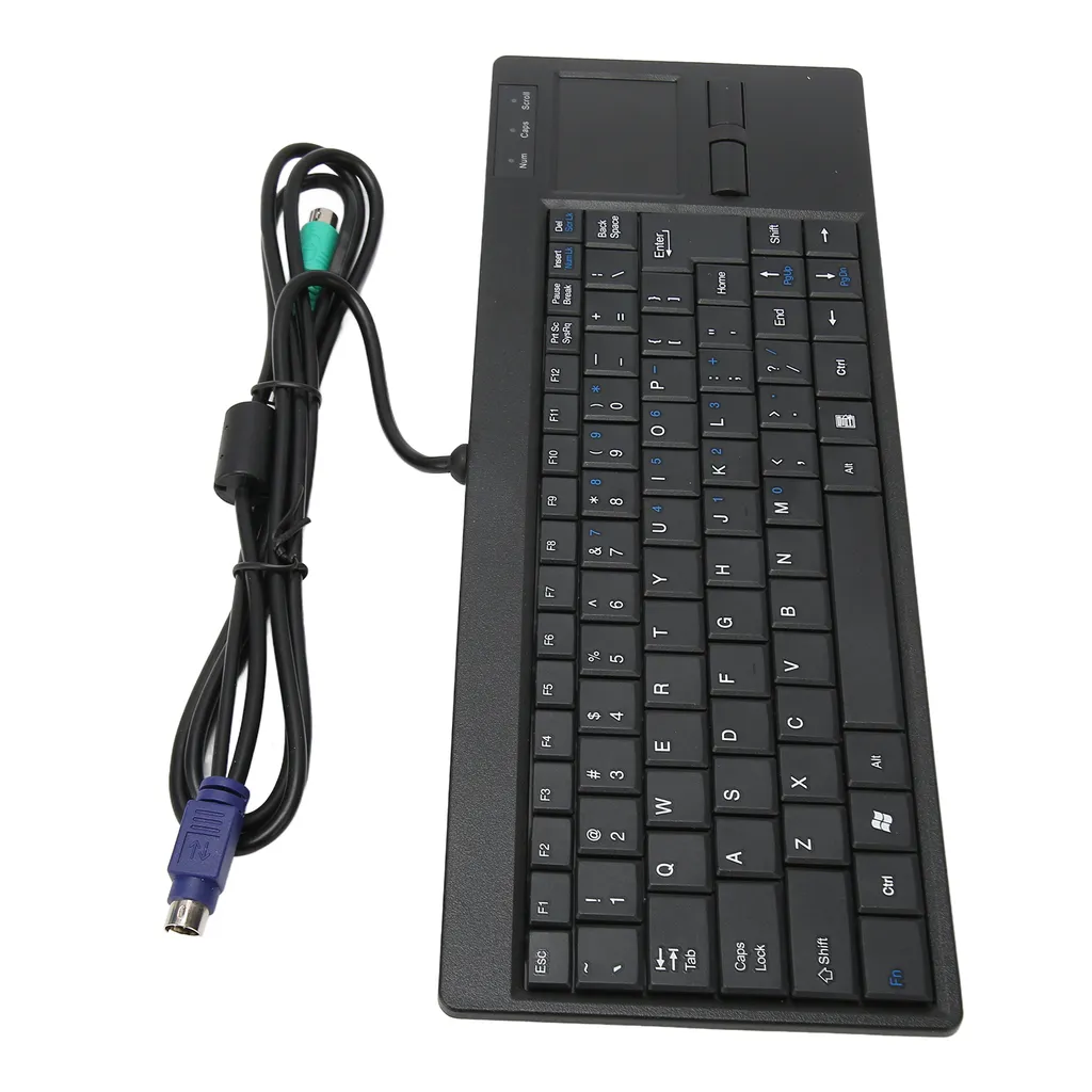 Clavier industriel filaire avec touchpad intégré pour PC et IPC robuste