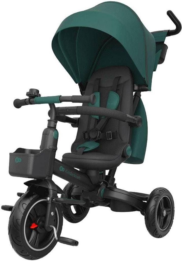 Tricycle KinderKraft - Spinstep 2 Plus, Vert Image du produit 
