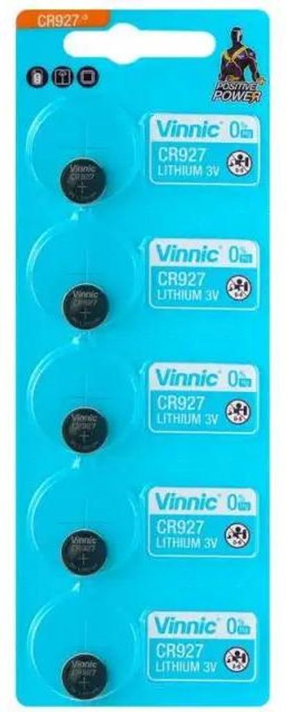Gombíková batéria lítiová CR927 3V /AG7/ 395 5PK BLISTER Obrázok produktu 