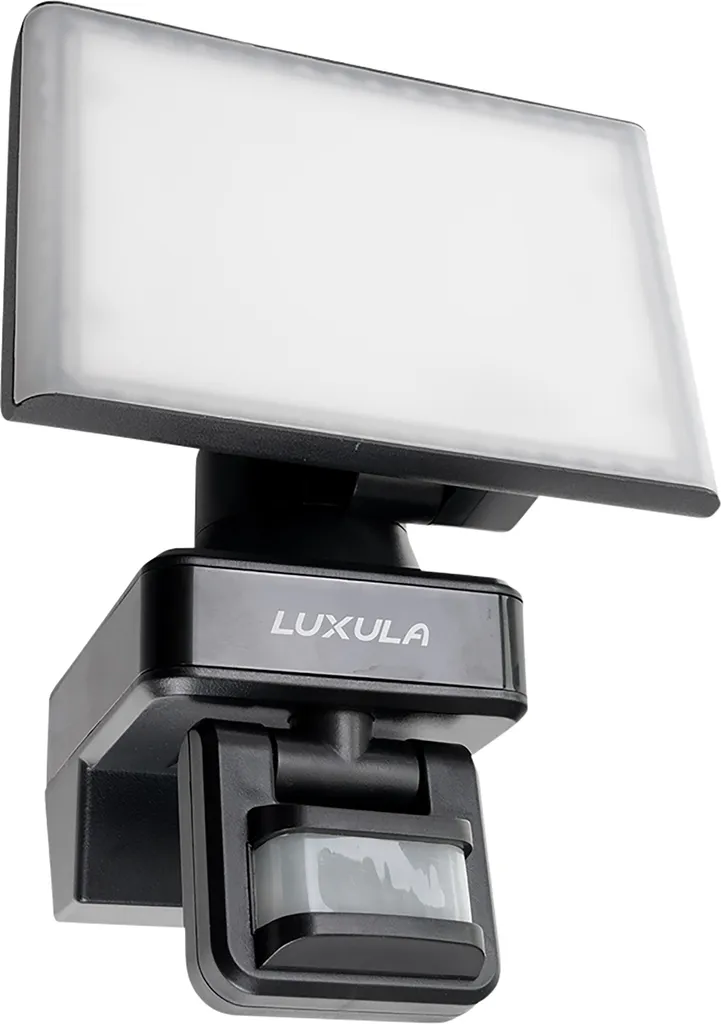 Projecteur LED LUXULA avec détecteur : finissez-en avec le noir à 20W