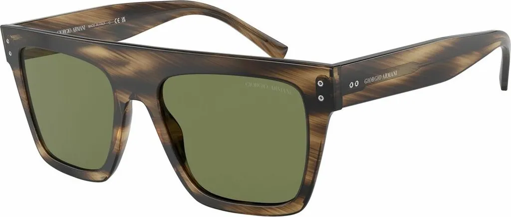 Armani AR8177 Lunettes de soleil Homme Ø 52 mm Monture Légère et Robuste