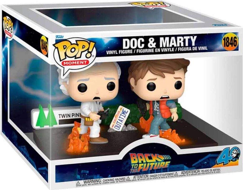 Funko Pop! Doc i Marty z Powrotu do Przyszłości - Figurka Zdjęcie produktu 