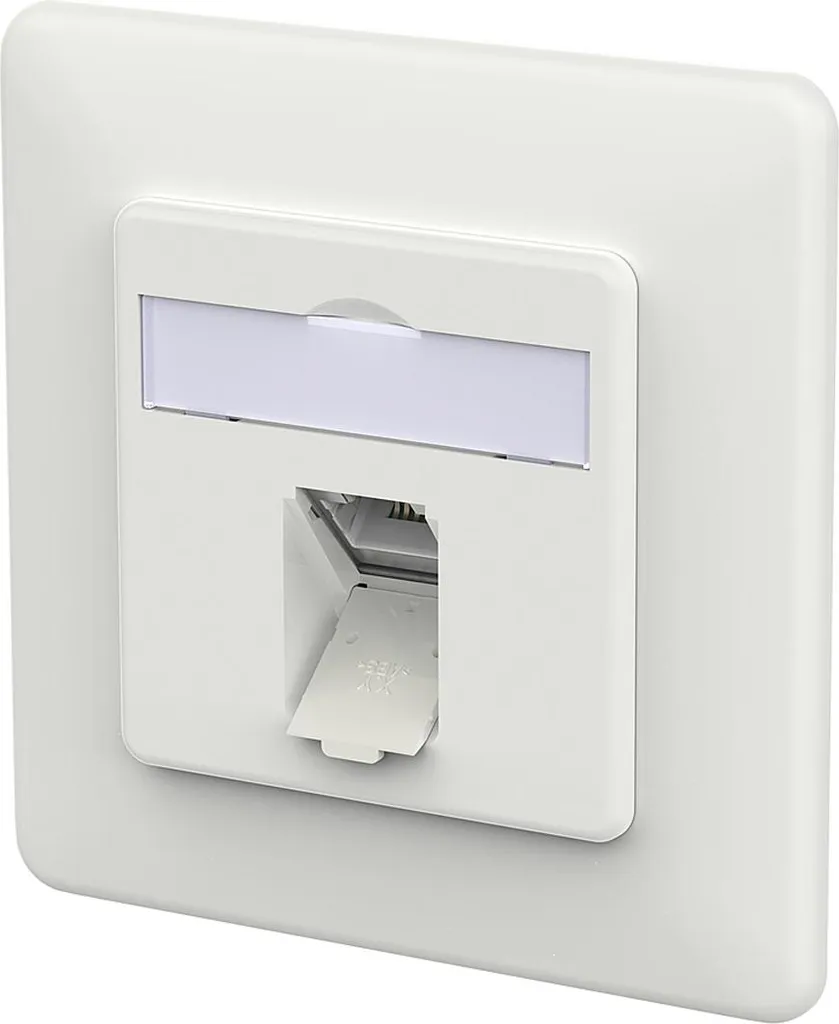 Finis les lags réseau avec la prise RJ45 Cat 6A METZ CONNECT E-DAT C6A UP