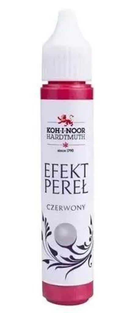 Perlmutt-Stift, rot, 30 ml – Koh-I-Noor Produktbild 