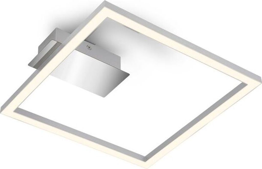 Lampada da soffitto a LED, cromo opaco/cromo, LED/14W Immagine del prodotto 