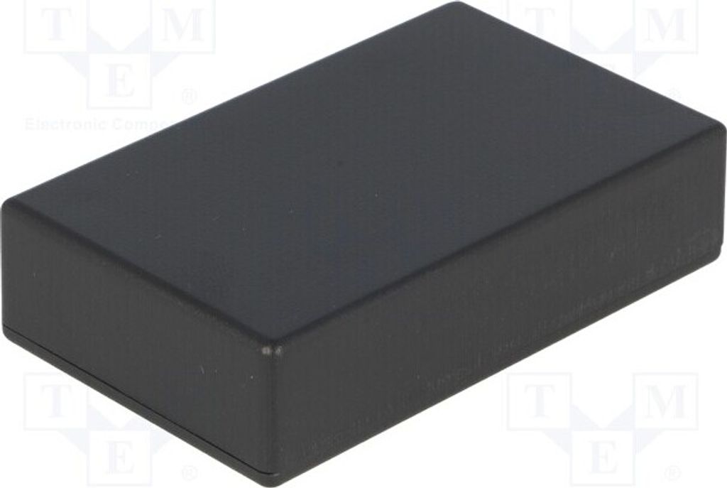 1x Gehäuse: universell Y: 60mm X: 36mm schwarz KM-202 BK Universal-Gehäuse Z: 15mm
