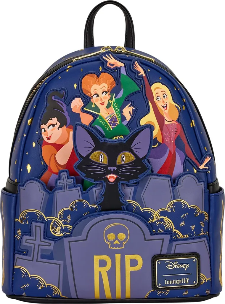 Mini sac à dos Loungefly Hocus Pocus idéal pour les parcs Disney