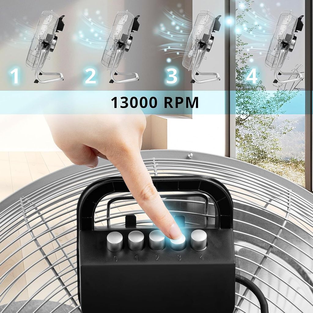 Duronic FN20 Bodengebläse | Ventilator 50 cm | Kaufland.de