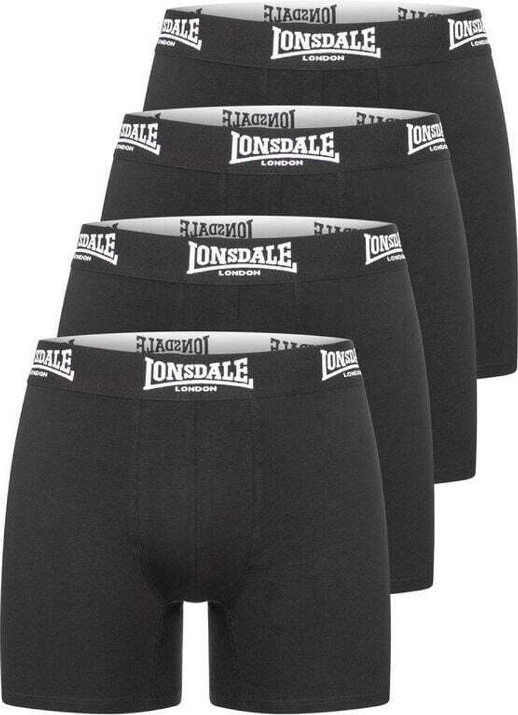 Lonsdale London Boxershort Herren West Challow 4er-Pack Produktbild 