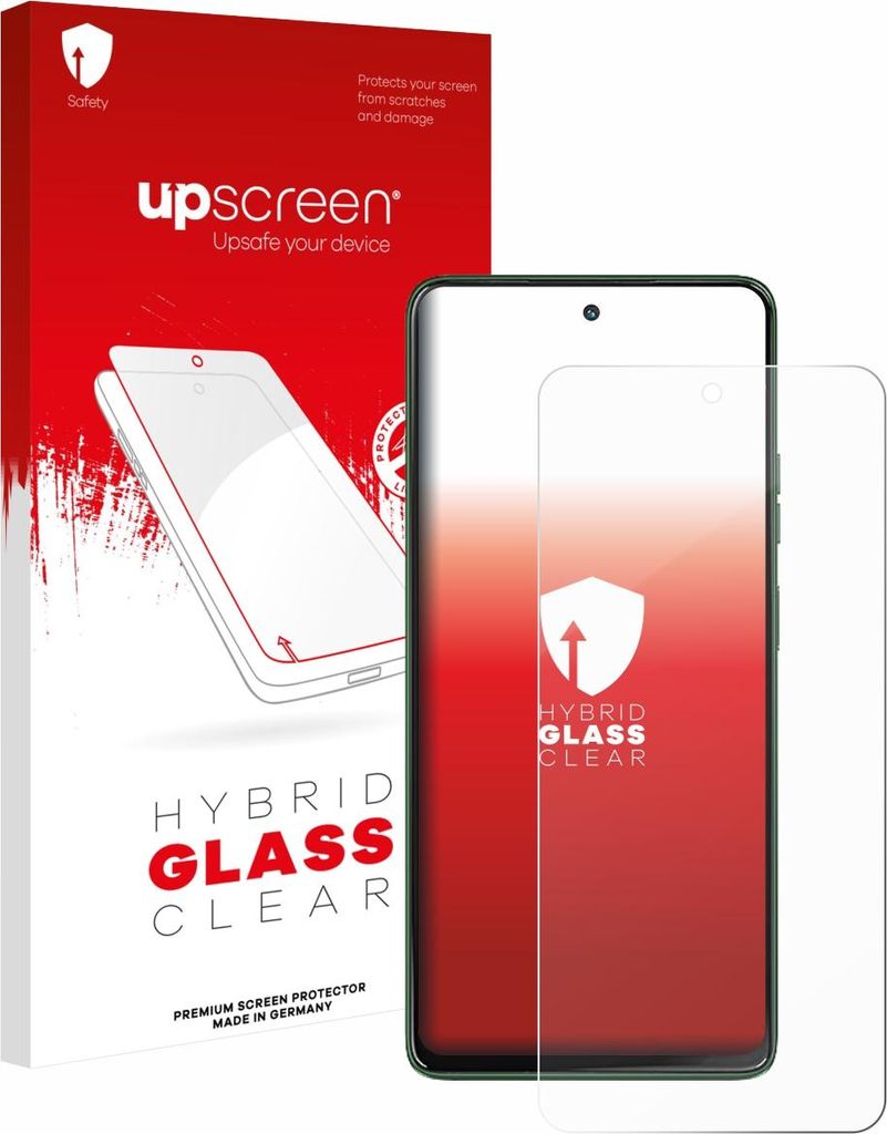 upscreen Schutzglas für Motorola Moto G Power (2026) Schutzfolie Panzer Folie Glas Display Schutz klar