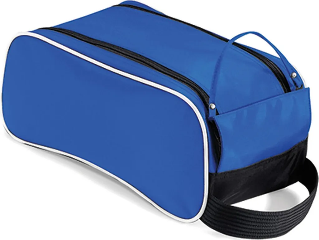 Borsa Scarpe Quadra QD76 35x16x18cm | Blu Royal e Nero Resistente