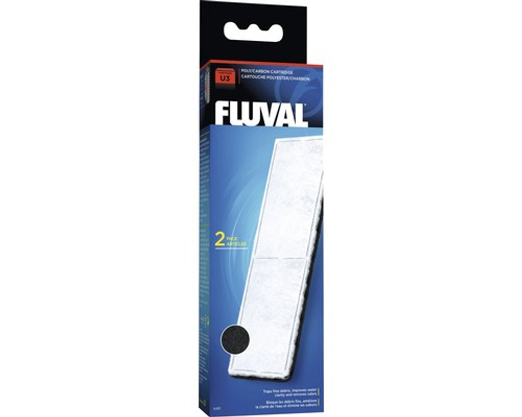Fluval Poly-Aktivkohle Filtereinsatz für Innenfilter U3 Produktbild 