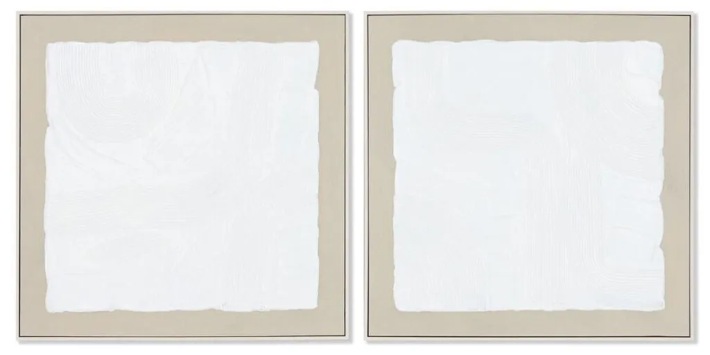 Habillez vos murs vides - Toile ESPRIT Home 82x82 cm châssis en pin