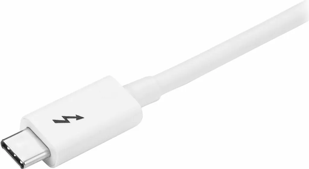 Câble Thunderbolt 3 Rapide 20Gbps Blanc 1m Supportant Résolution 4K - 2