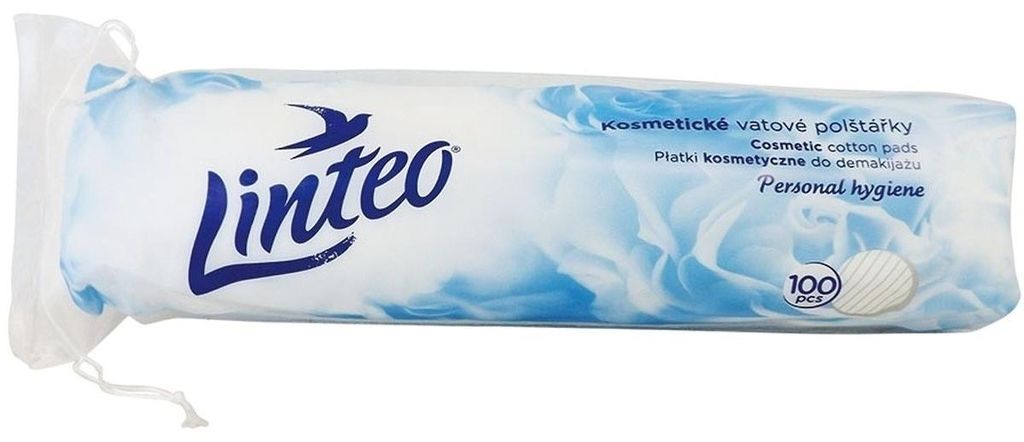 Linteo runde Kosmetikpads 100 Stk. Produktbild 
