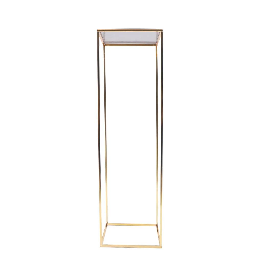 Structure décorative cœur dorée, support stable pour fleurs de mariage - 6
