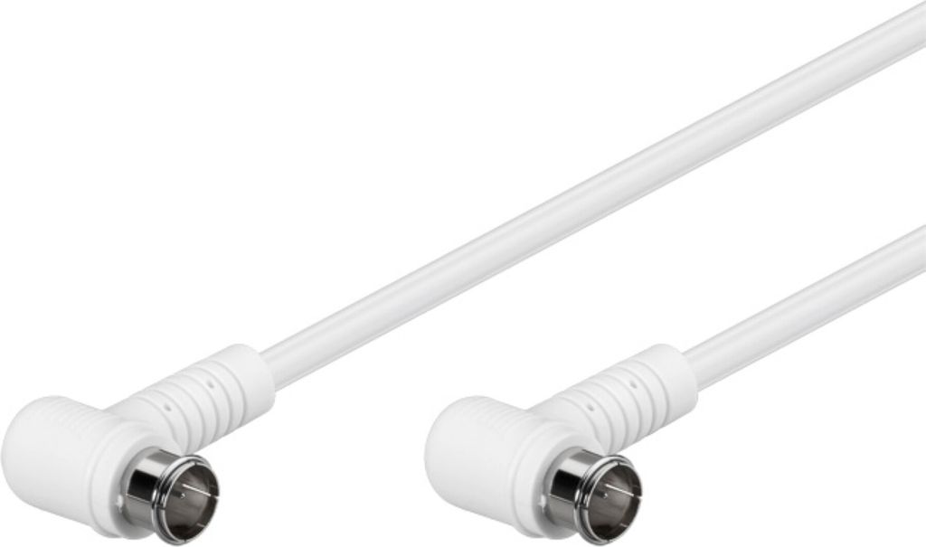Goobay 67344 Gewinkeltes SAT Antennenkabel (80 dB), 2x Produktbild 