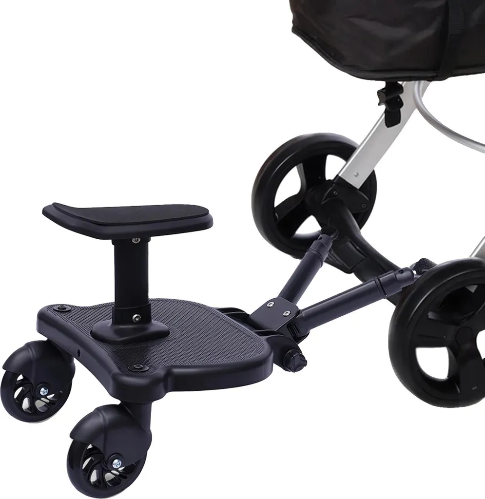 Siège enfant amovible noir avec design réglable pour vélo et VTT