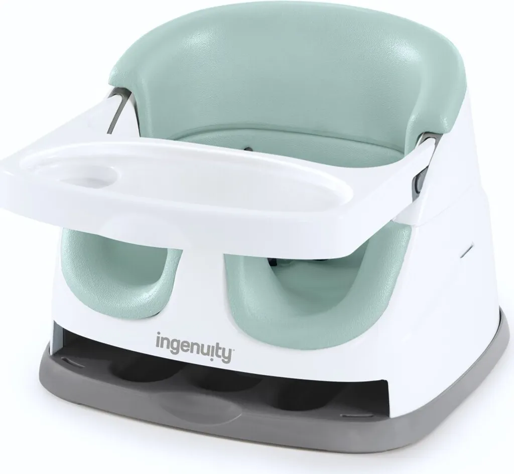 Siège de Table Bébé et Rehausseur Evolutif avec Tablette Repas Menthe