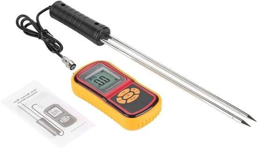 Testeur d'humidité digital pour grain et semence - Analyseur portable LCD