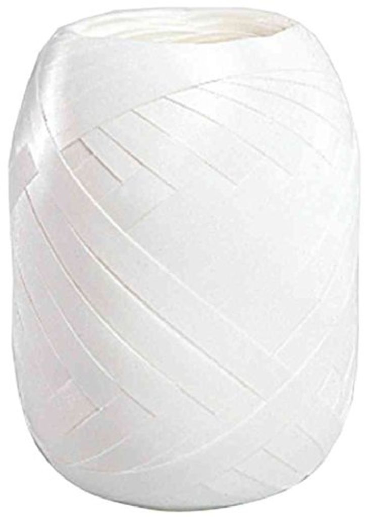 SUSY CARD Ringelband Eiknäuel glatt 5 mm x 20 m weiß