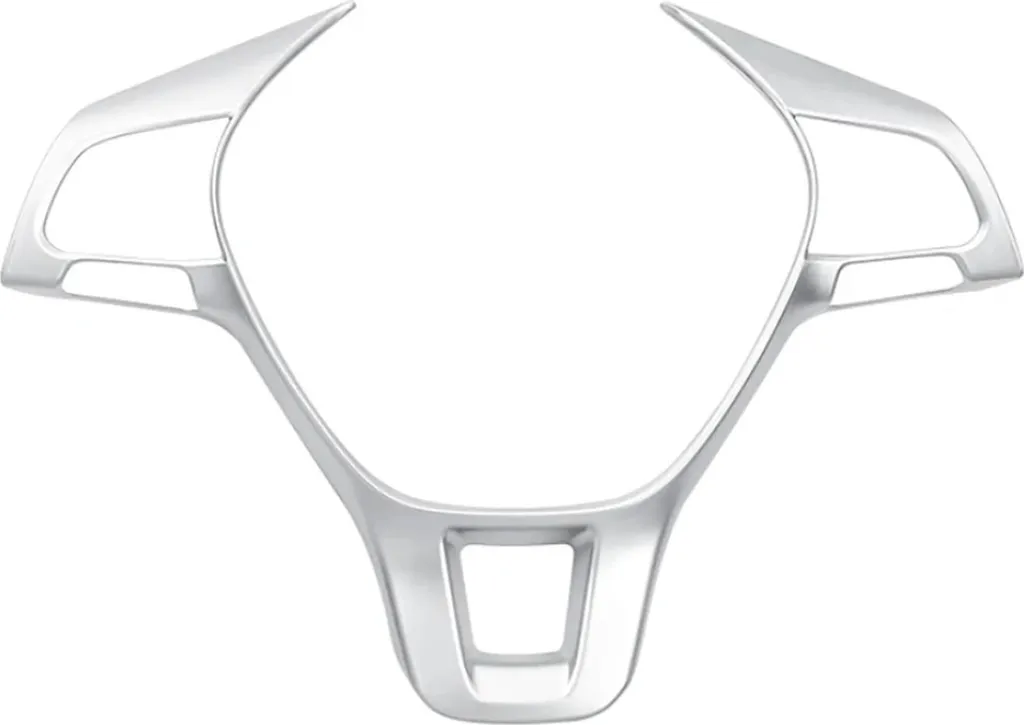 Decorazione Volante VW Golf ABS Cromo Argento | Protezione Interni