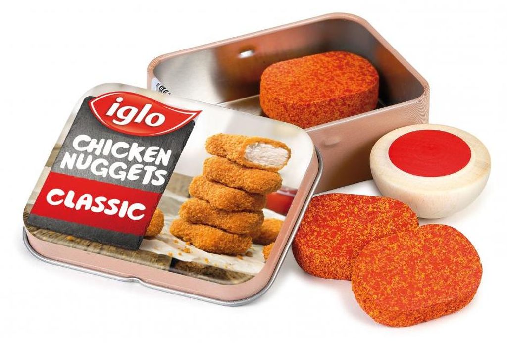Erzi 15160 Nuggetsy z kurczaka od Iglo wykonane z drewna w Zdjęcie produktu 