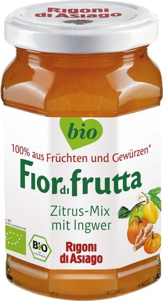 Rigoni di Asiago - Fiordifrutta Zitrus-Mix mit Ingwer - 260g