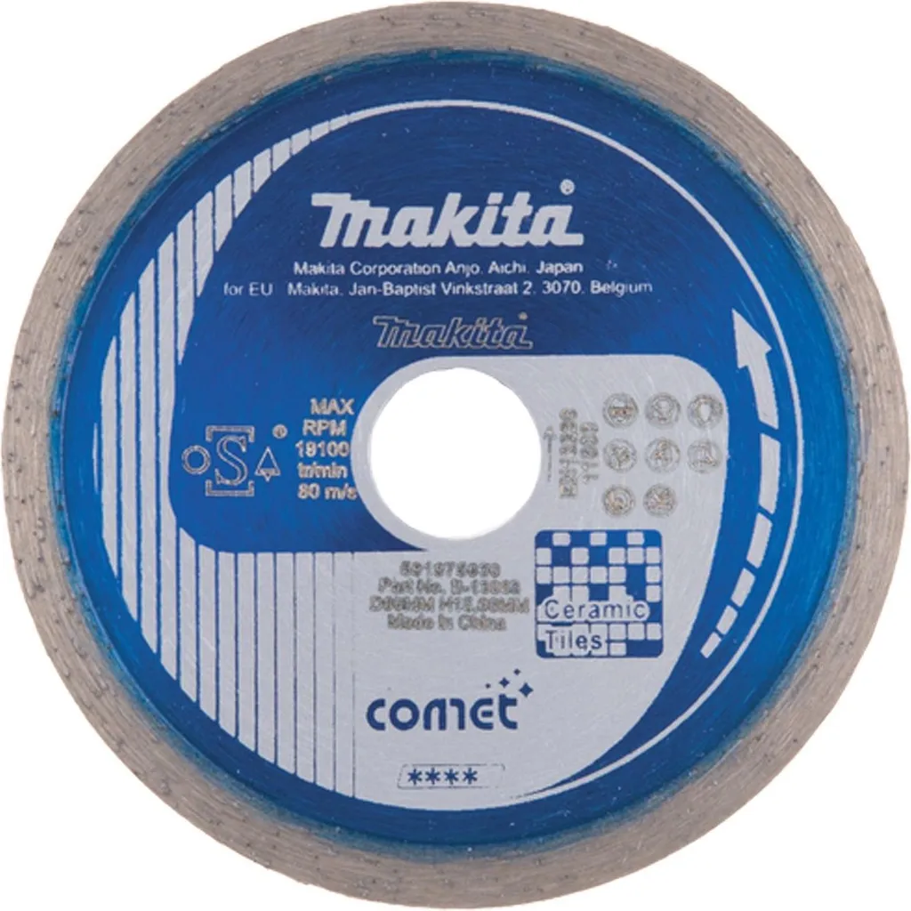 Disco Diamantato Makita Comet 80mm B-13063 - Professionale Ceramica