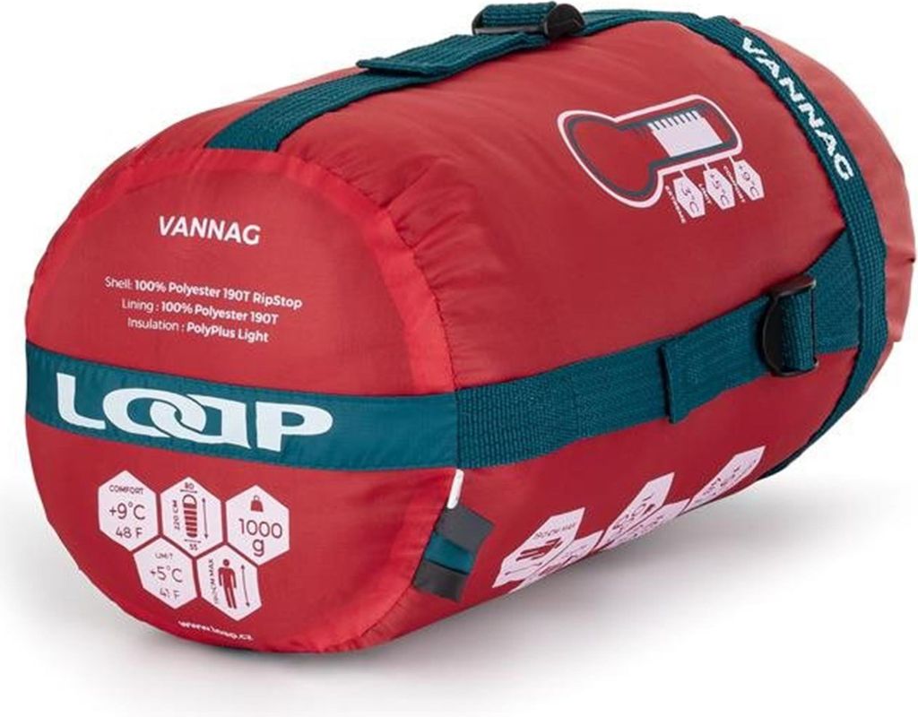 Schlafsack Loap Vannag Blau R-rechts Zi