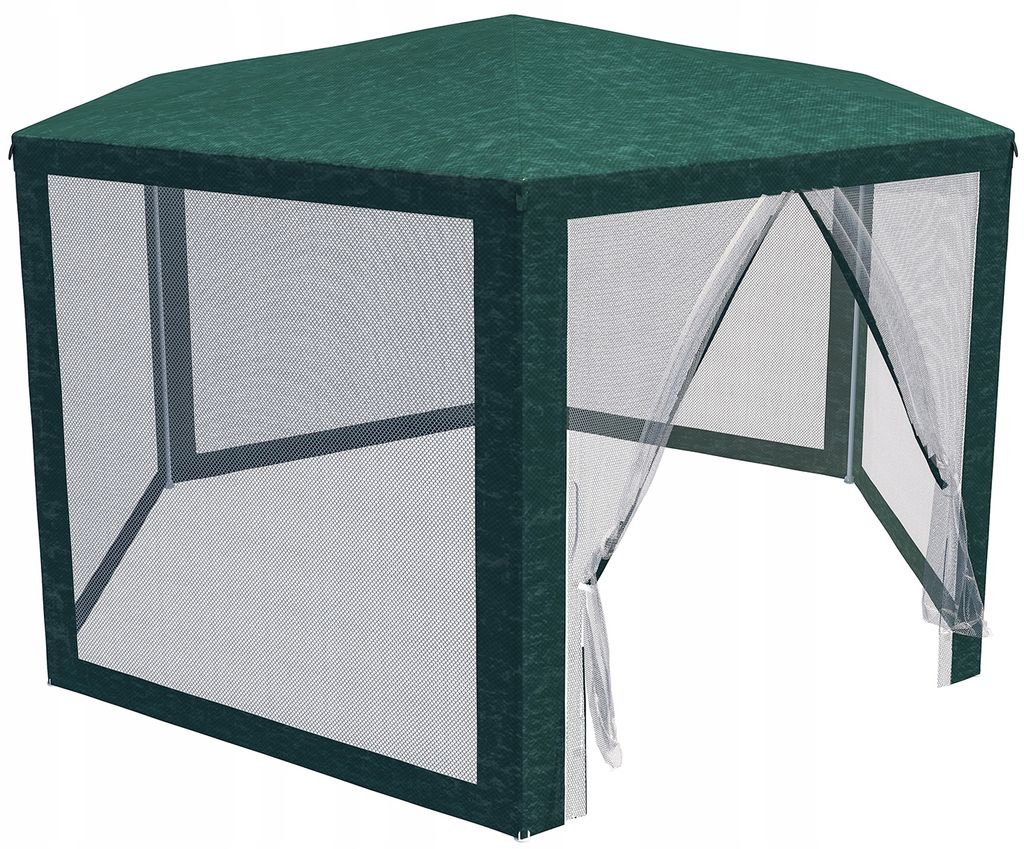 Gartenzelt Kommerzieller Pavillon 6 Wände Mit Moskitonetz Gazebo Für Die Gartenterrasse