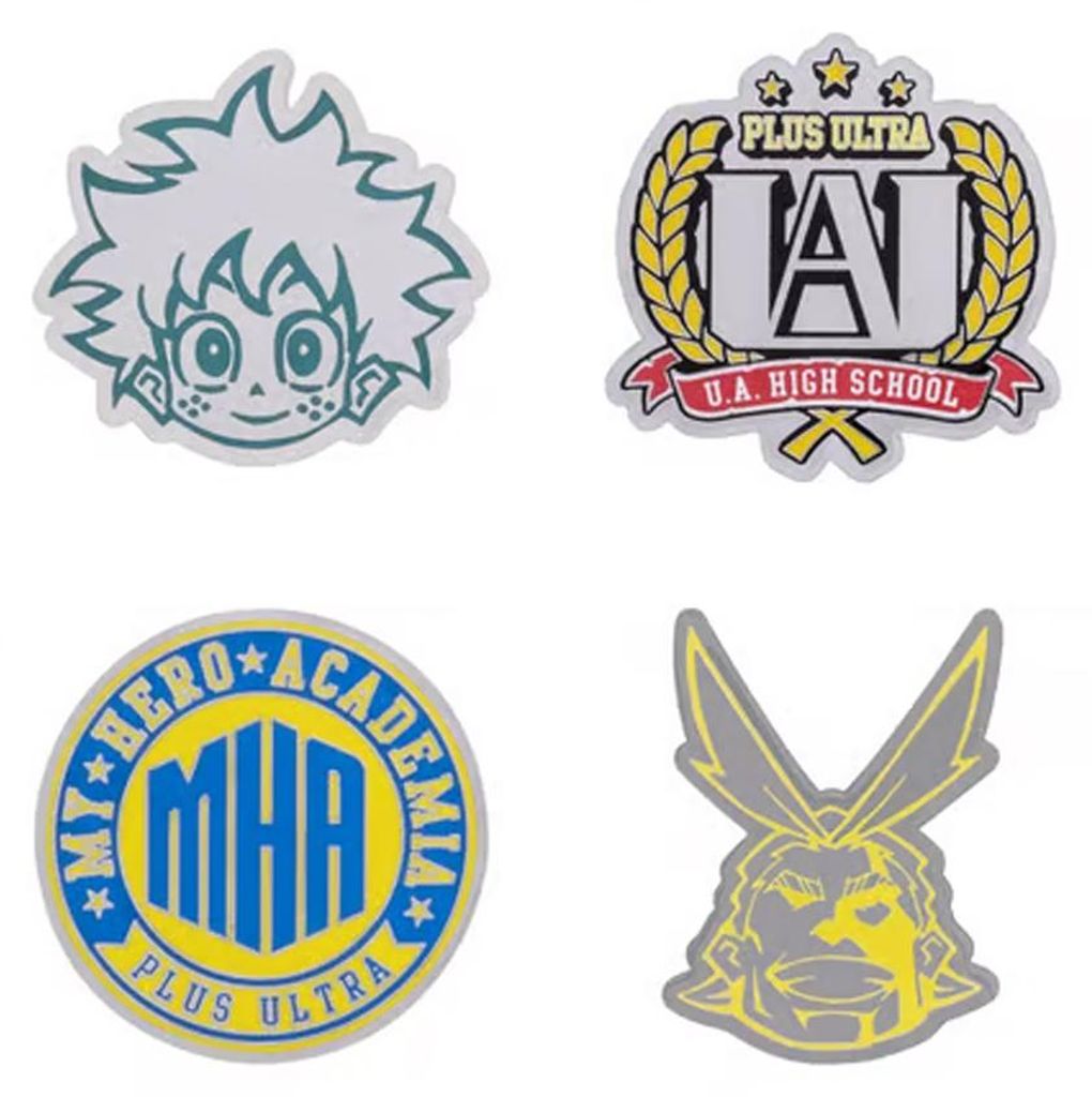 Funko POP! - "U.A. High School" Mein Held der Akademie Nadeln-Set, Emaille (4er-Pack) CD2101 (Einheitsgröße) (Bunt)