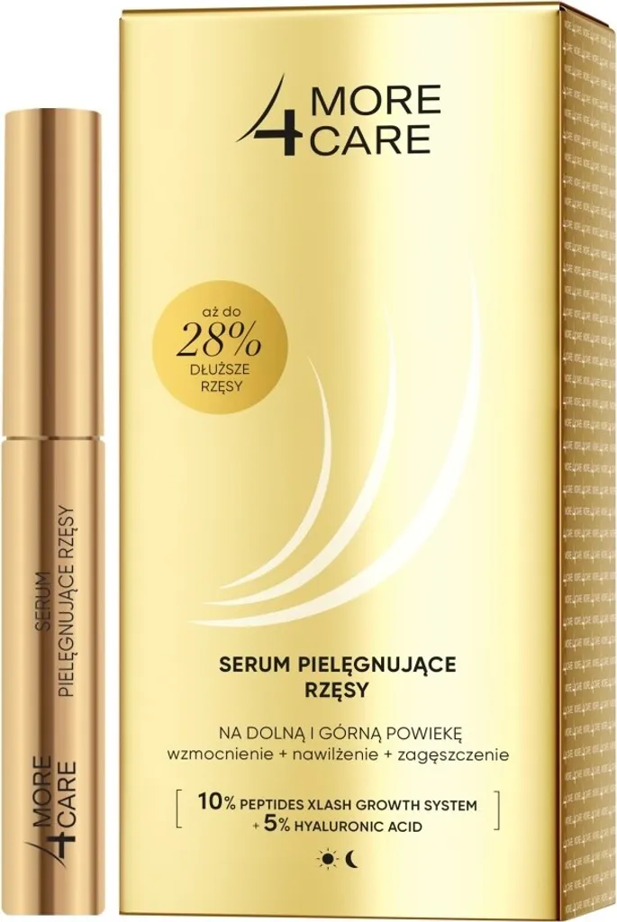 Sérum booster de cils More4Care 3ml pour un volume intense et naturel