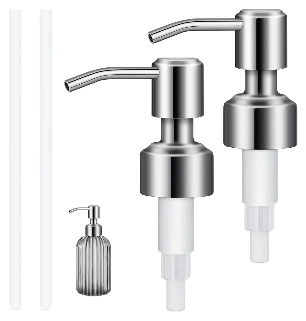 Distributeur de savon pompe inox 28mm - Accessoire de rechange universel