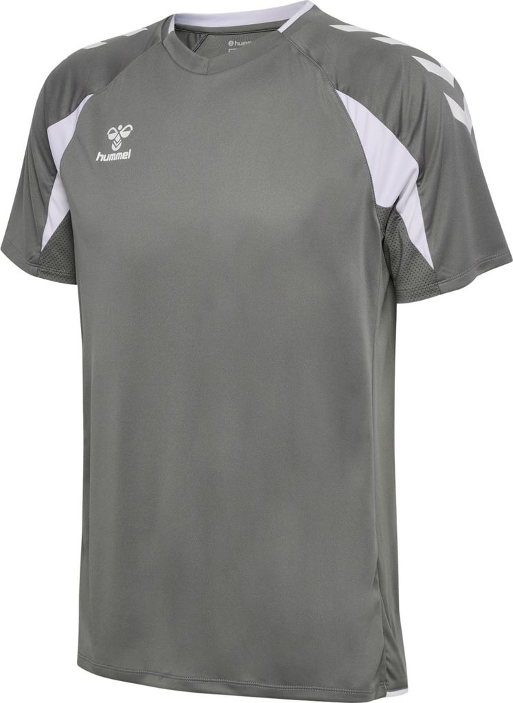 HUMMEL hmlCORE 2.0 JERSEY S/S STEEL GRAY/WHITE STEEL GRAY/WHITE XXL