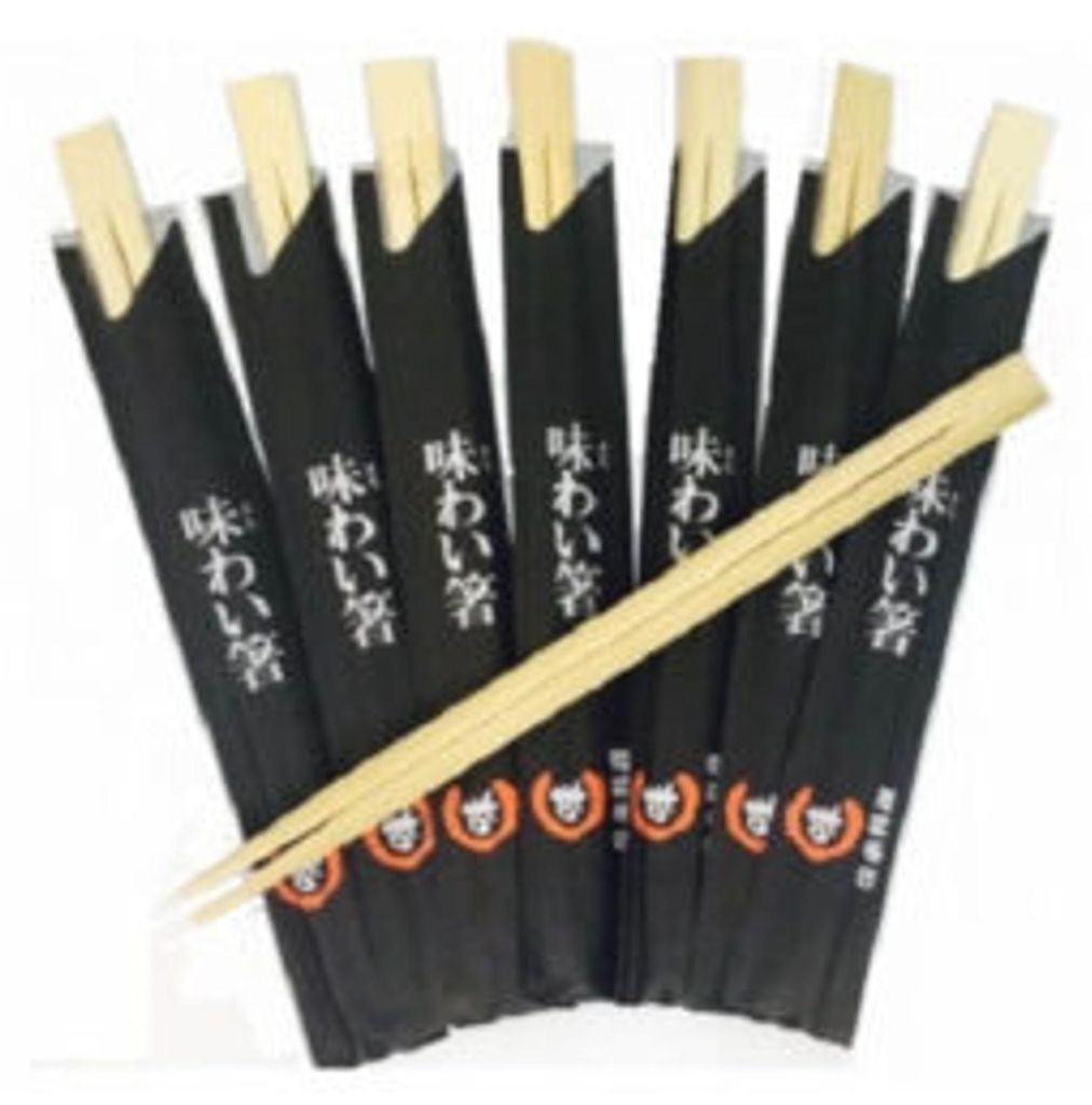 Baguettes en bambou 21 cm (100 paires) - Asia Kitchen Image du produit 