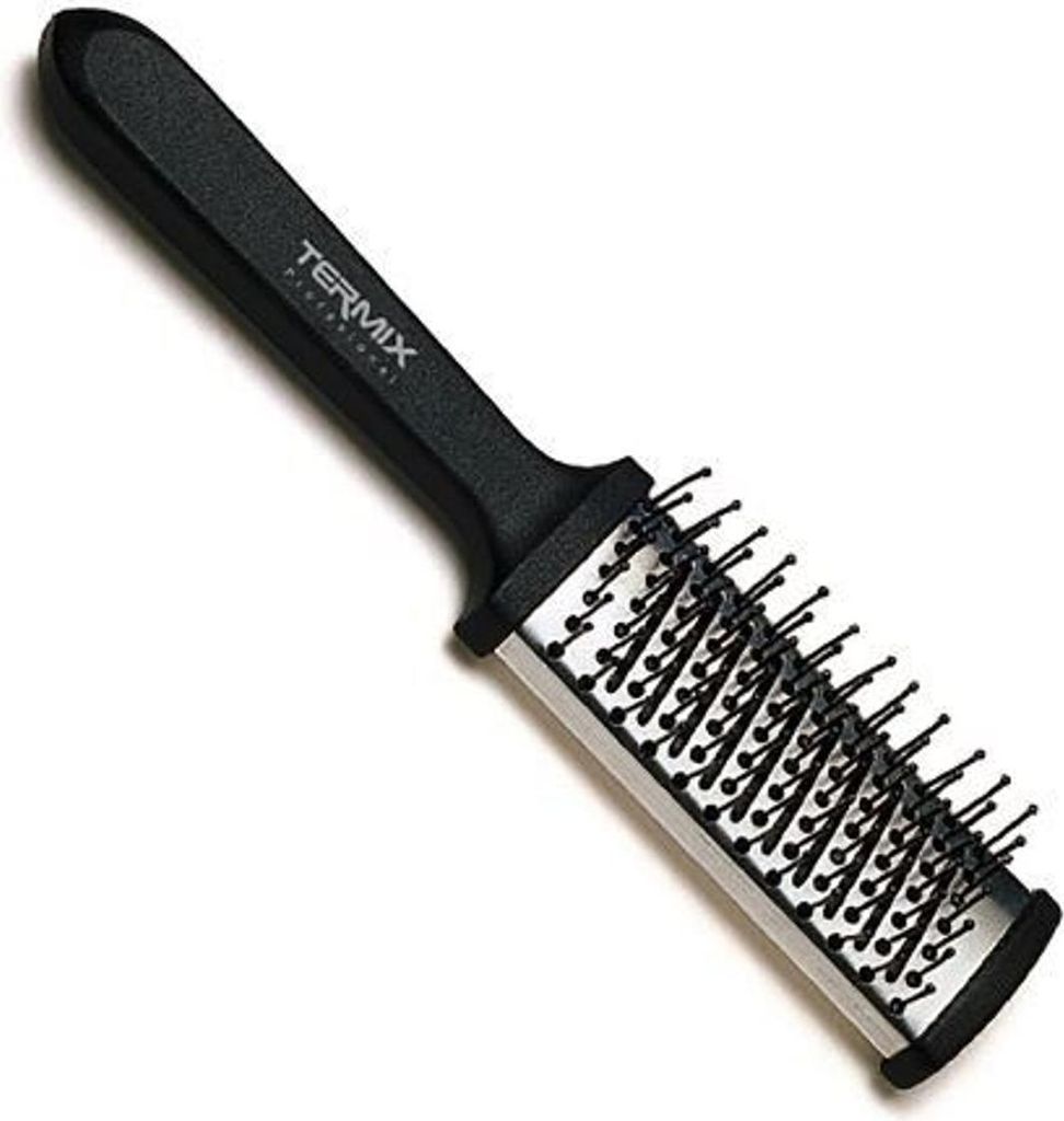 Termix Thermal Flat Hair Brush Professional Detangling Flat Brush for Ultra Smooth Hair - Small Size