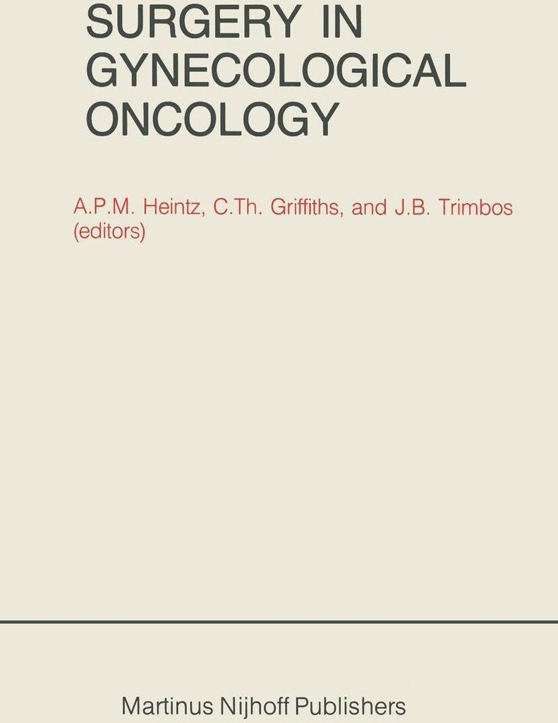 Surgery in Gynecological Oncology