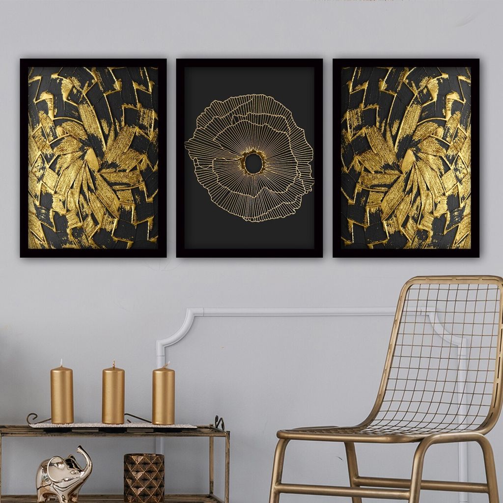 Wallity, 3SC53- LUL1397, Bunt, Leinwandbilder, 35 x 45 cm, 100% MDF (Dicke: 2 cm)