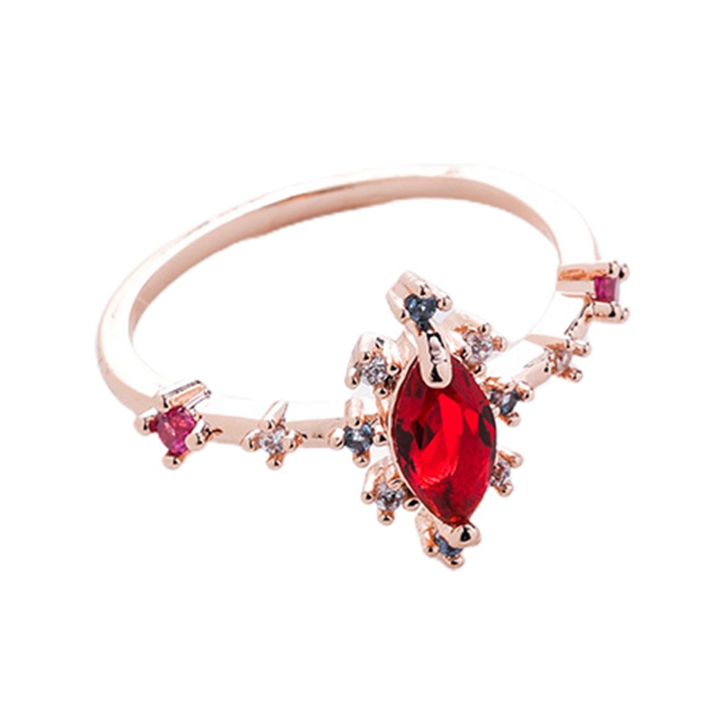 Modischer Ring, wunderschön feine Verarbeitung, Strass-Zirkon eingelegt, offenes Design, dekorieren Sie Schmuck, Persönlichkeit, trendiger Finger...