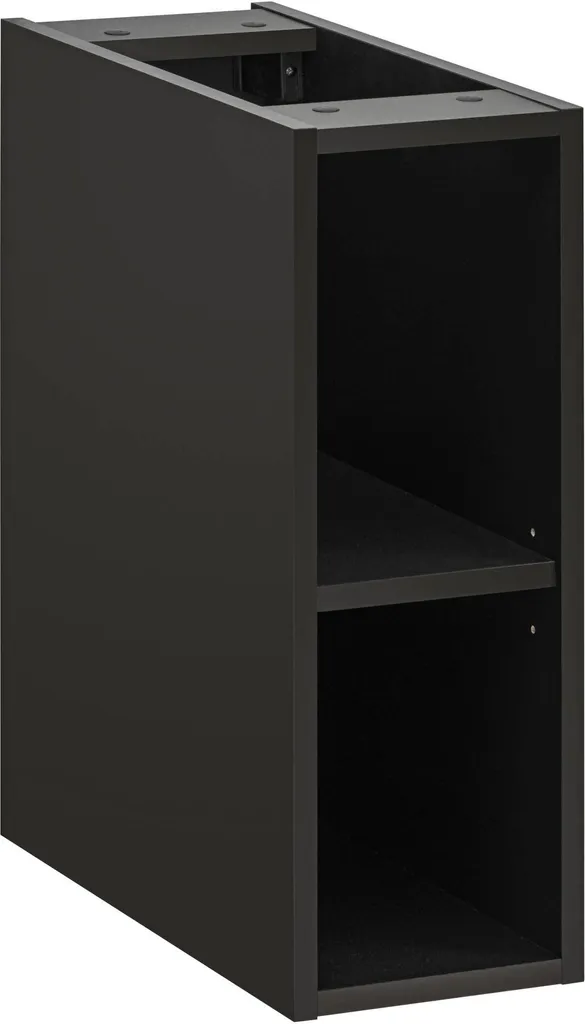 Rangement Sous Lavabo 20 cm Gris Roche - Idéal Petite Salle de Bain