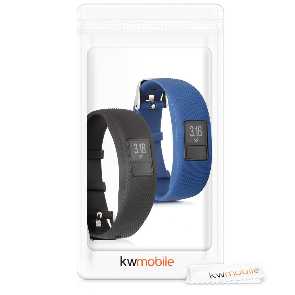 kwmobile 2x Sportarmband kompatibel mit Garmin Vivofit 4 Produktbild 6
