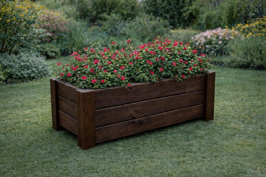Groer Blumenkasten Pflanzkbel 80x30x35 cm  Modernes