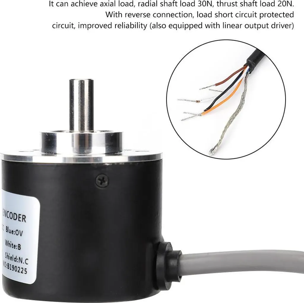 Codeur incrémental E6B2-CWZ6C 1000PR DC5-24V pour contrôle industriel - 9